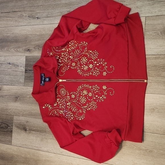 Susan Grave Style Zip Up Sweater - Picture 1 of 4